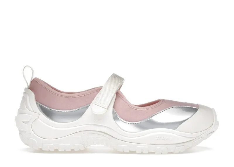 Crocs EXP Terre Ballet Silver Chalk | 210639-0WV