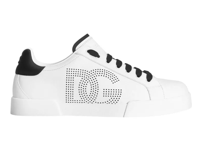 Dolce & Gabbana Sneaker Portofino White Black | CS2324AV06689697