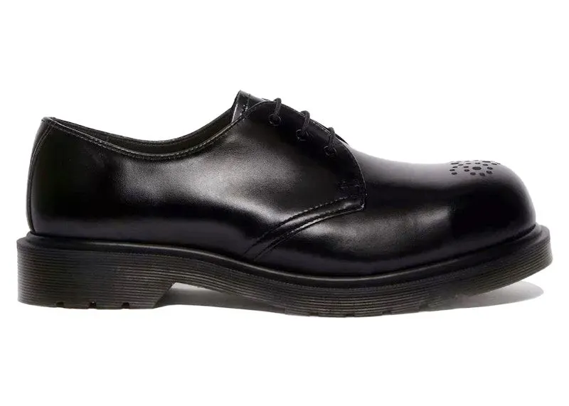 Dr. Martens 1461 Analine Leather Steel Toe Shoes Black “Black Analine / Aniline” | 40717001