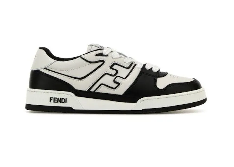 Fendi Match Low White Black | 7E1643AOMN F0E7C