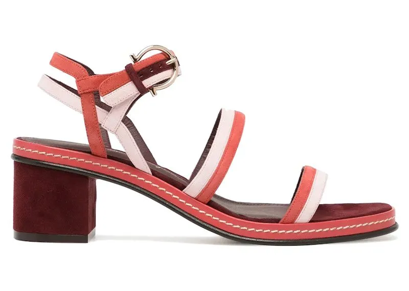 Ferragamo Maloy 55mm Sandals Beige Khaki | 01A488741313