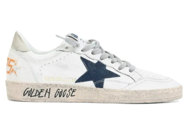 Golden Goose Ball Star White Blue Ice | GMF00117.F007571.11660