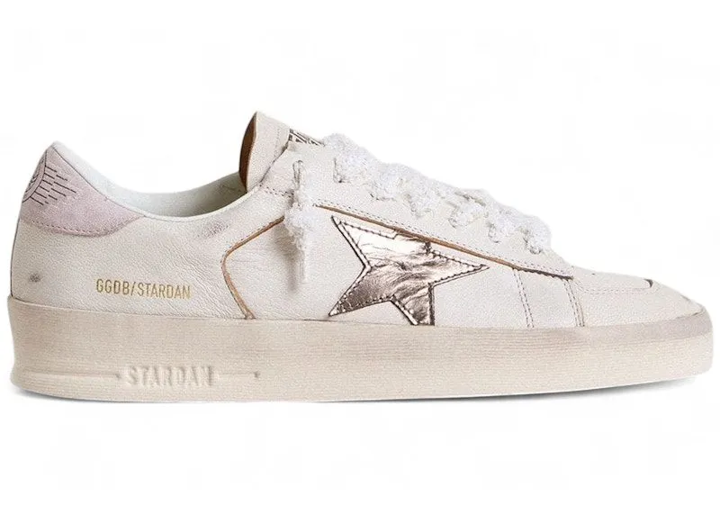 Golden Goose Stardan White Metallic Silver Pink | GWF00128-F007276-82942