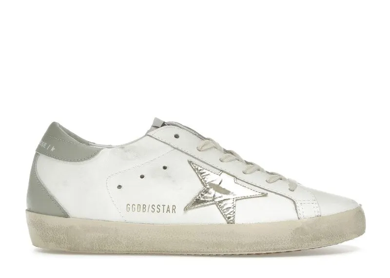 Golden Goose Superstar Deluxe White Platinum Grey | GWF00102.F006844.12166