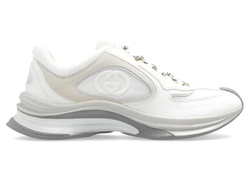 Gucci Run White Suede | 746939 AAB62 9144