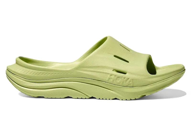 Hoka One Ora Recovery Slide 3 Honeydew “Honeydew / Honeydew” | 1135061-HHN