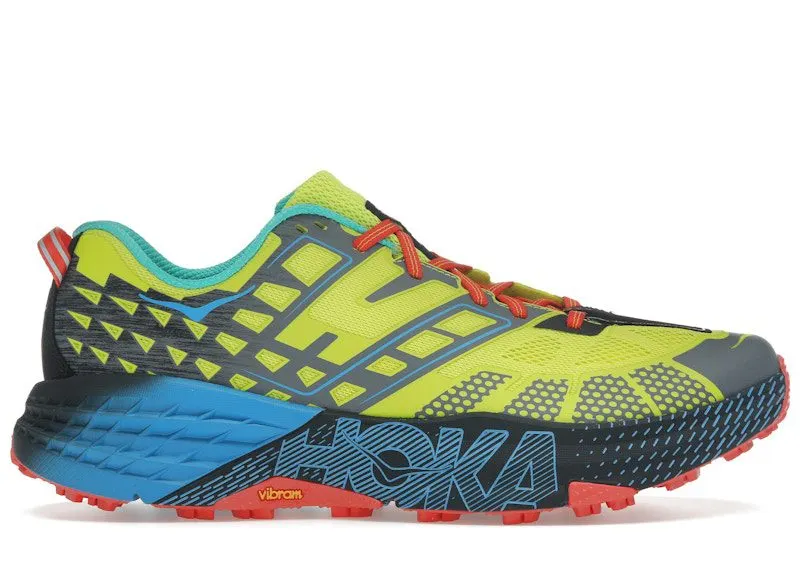 Hoka One Speedgoat 2 Citrus Blue “Hoka Citrus / Hoka Blue” | 1162710-HSH