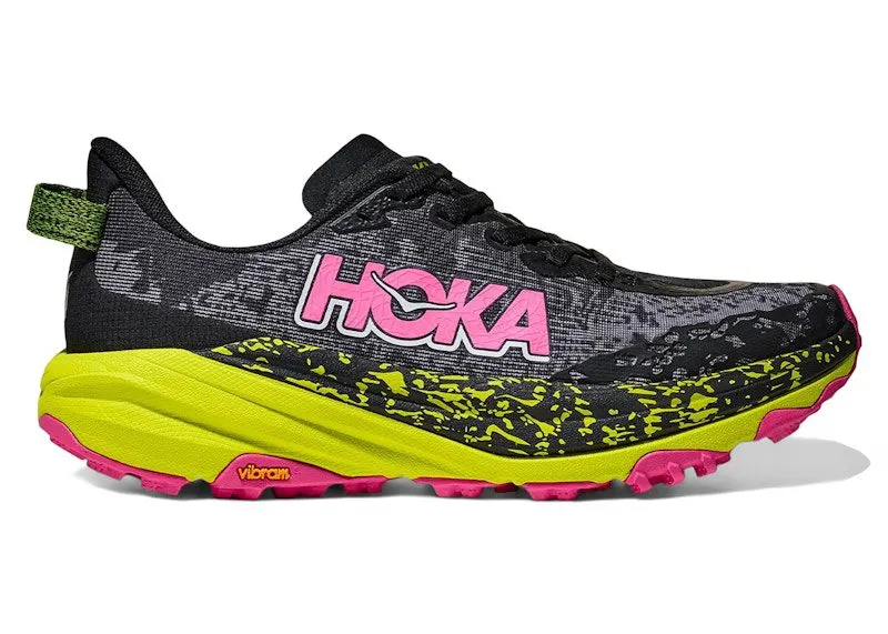 Hoka One Speedgoat 6 Black Neon Citrus “Black / Neon Hoka Citrus” | 1147811-BNNH