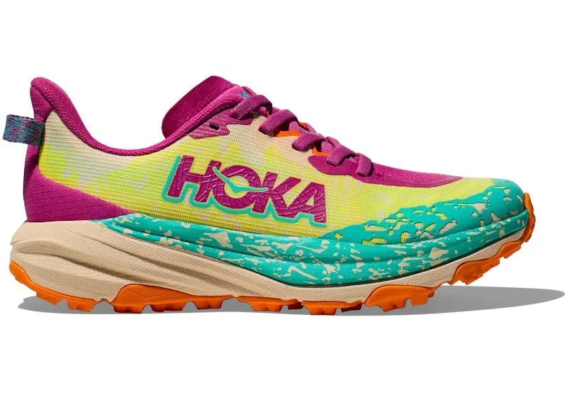 Hoka One Speedgoat 6 Fuchsia Electric Aqua | 1156933-FHS