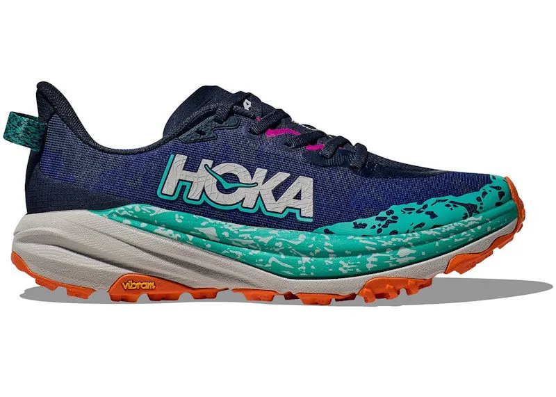 Hoka One Speedgoat 6 Varsity Navy Meteor | 1147811-VYM