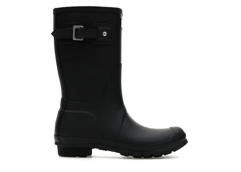 Hunter Original Short Rain Boots Black | WFS1000RMA-BLK
