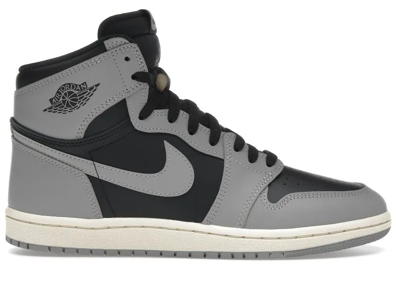 Jordan 1 Retro High ’85 OG Reverse Shadow “Medium Grey / Black / Muslin” | HV6674-020