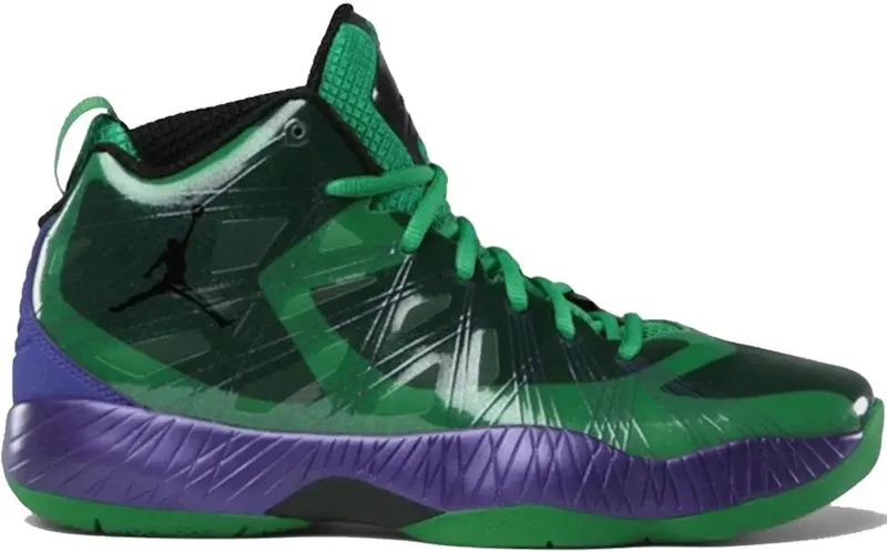 Jordan 2012 Lite Super Heroes Hulk “Classic Green / Black / Court Purple” | 524922-362