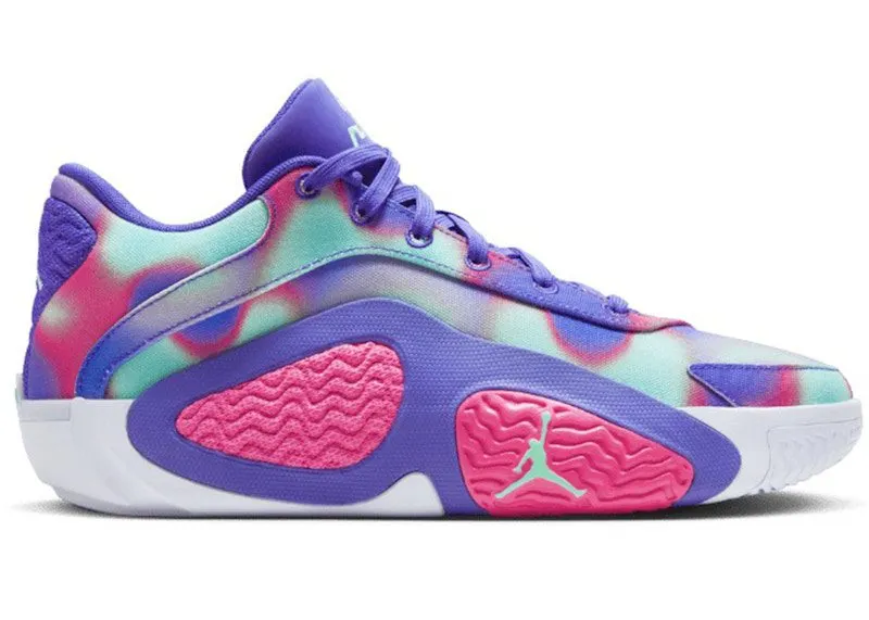 Jordan Tatum 3 Dongdan “Indigo Burst / Palest Purple / Hyper Pink / Green Glow” | HF0268-400