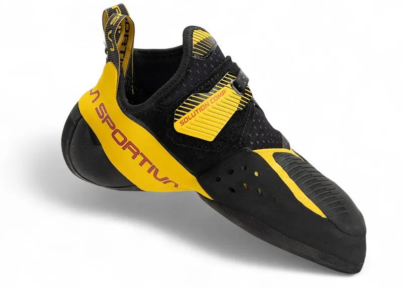 La Sportiva Solution Comp Black Yellow | ZFCS060K00Y00