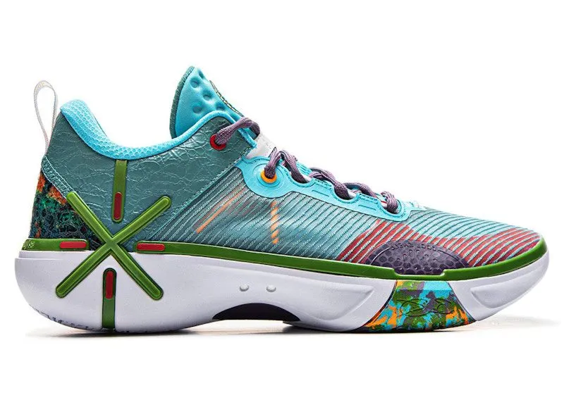 Li-Ning Wade Shadow 6 V2 Lizard “Blue / Green / Multi-Color” | ABPV021-5