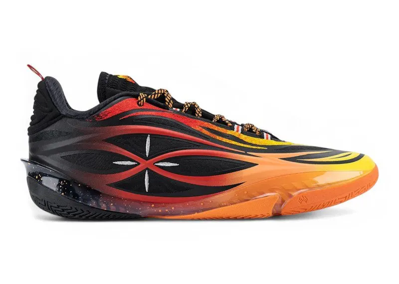 Li-Ning Way Of Wade 808 5 Ultra V2 Hot Wind “Black / Red / Orange” | ABAV045-9