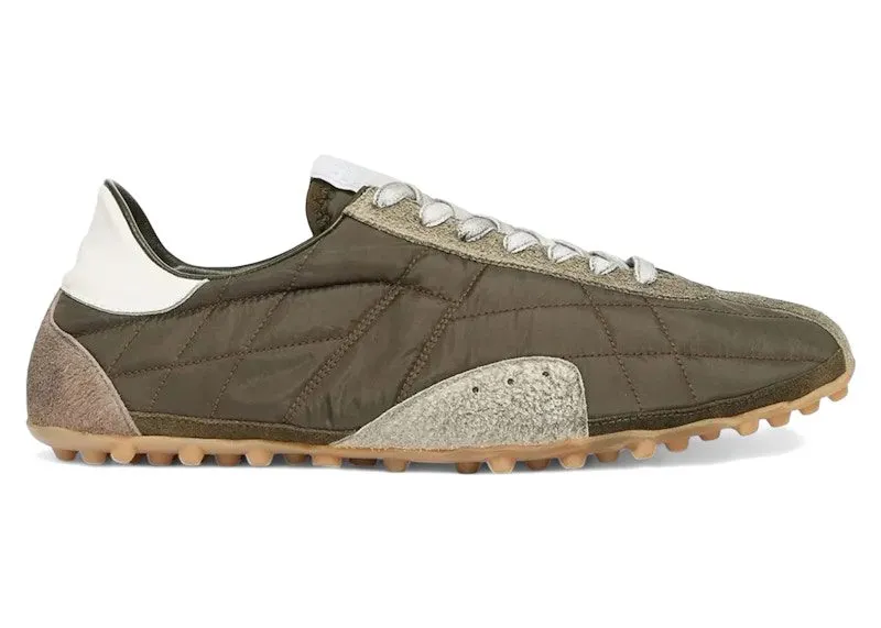 Maison Margiela Sprinters Low Dark Green White | S57WS0514 P7415 HB069