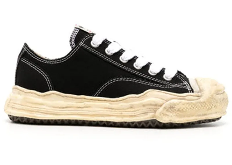 Maison Mihara Yasuhiro Hank OG Dyed Sole Black White | A13FW733-BLK