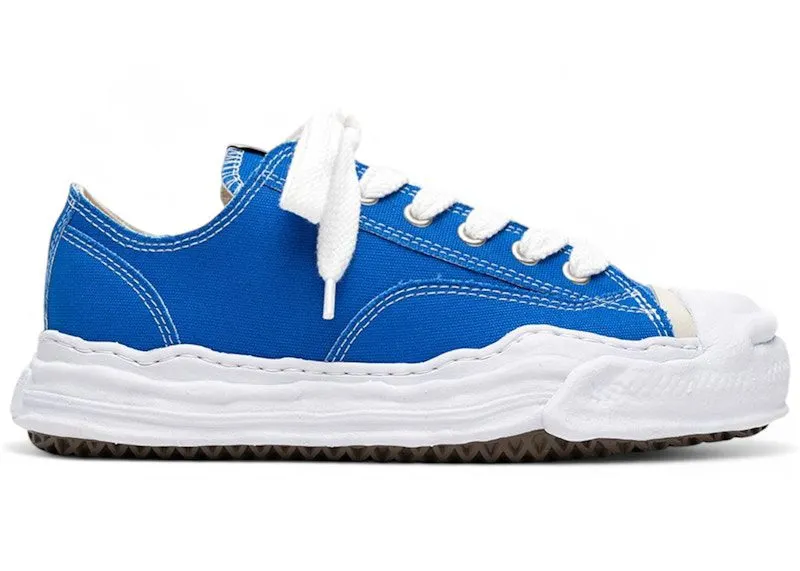 Maison Mihara Yasuhiro Hank OG Sole Canvas Low CL Blue | A05FW702-CL BLUE