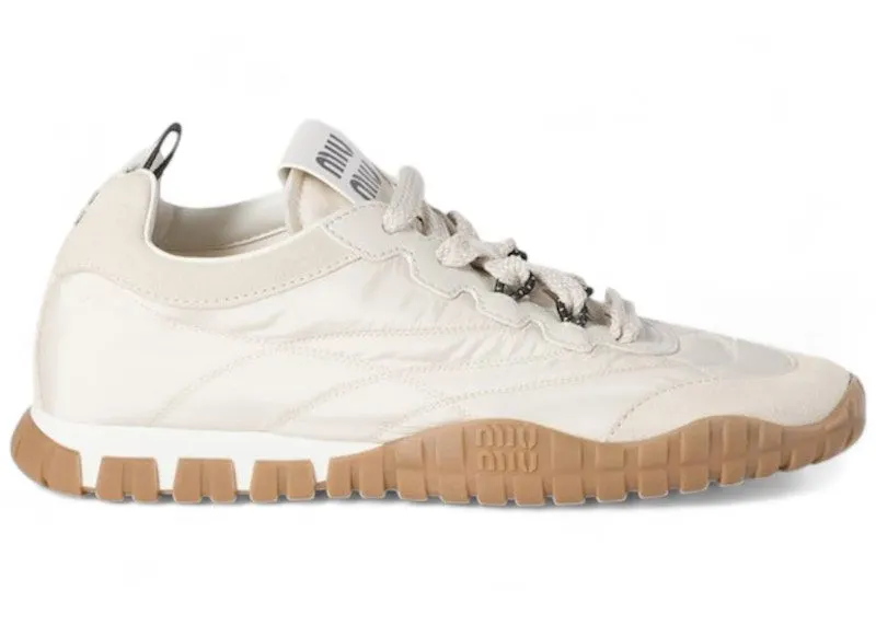 Miu Tyre Sneakers Ivory | 5E417E_ZJM_F0304_F_005