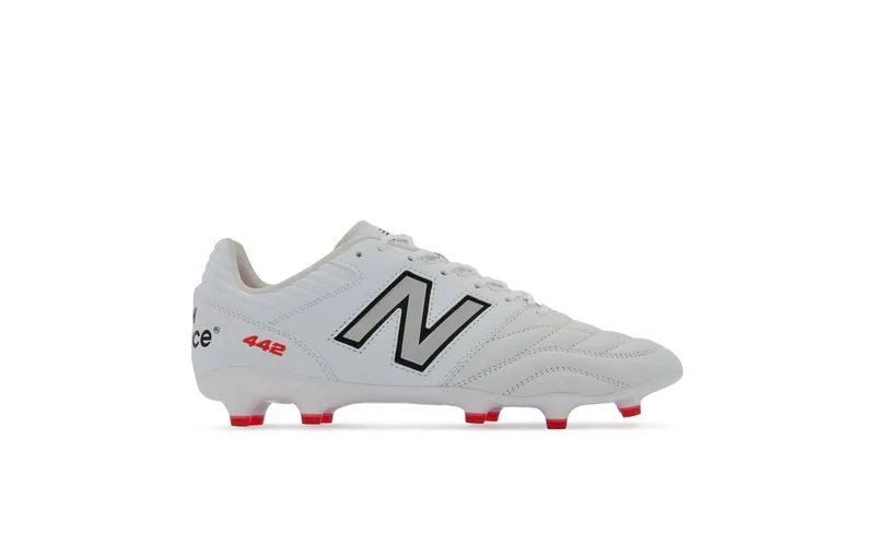 New Balance 442 Pro FG v2 White Red Black | MS41FMWT