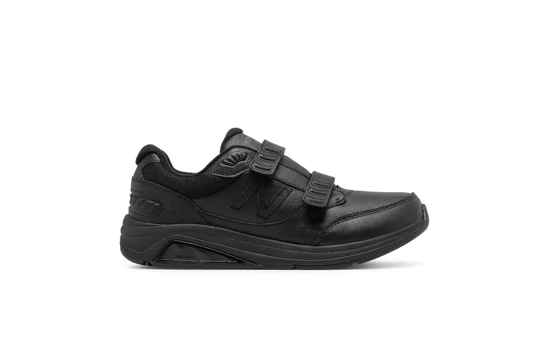 New Balance 928v3 Hook and Loop Leather Black | MW928HB3