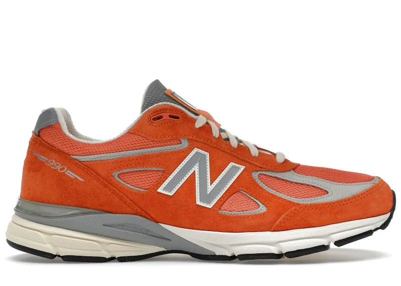 New Balance 990v4 MiUSA Aime Leon Dore Red Clay “Red Clay / Cream / Silver” | U990OG4