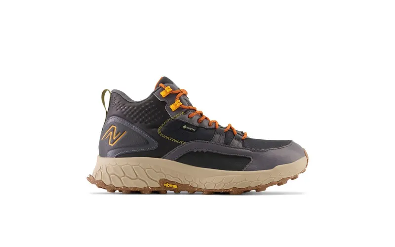 New Balance Fresh Foam X Hierro Mid Gore-Tex Black Magnet Hot Marigold | MTHIMCGE