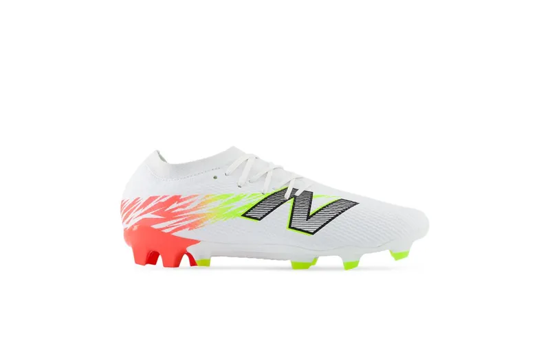 New Balance Furon Team FG V8 White Energy Red Hi-Lite | SF3FIB8