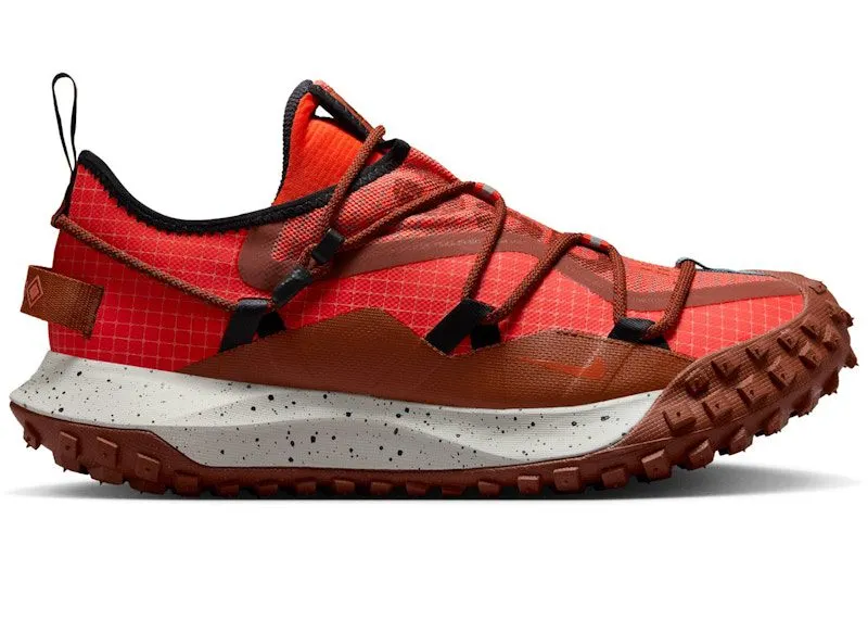 Nike ACG Mountain Fly Low Gore-Tex SE Cinnamon Picante Red “Cinnamon / Picante Red / College Grey / Smokey Blue / Black / Monarch” | IB7328-200