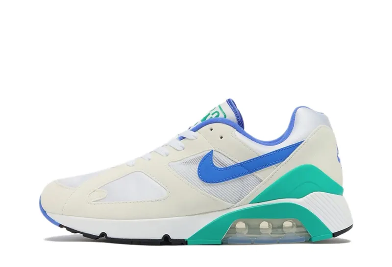 Nike Air 180 White Medium Blue Clear Jade “White / Medium Blue / Clear Jade Ii” | FJ9259-102