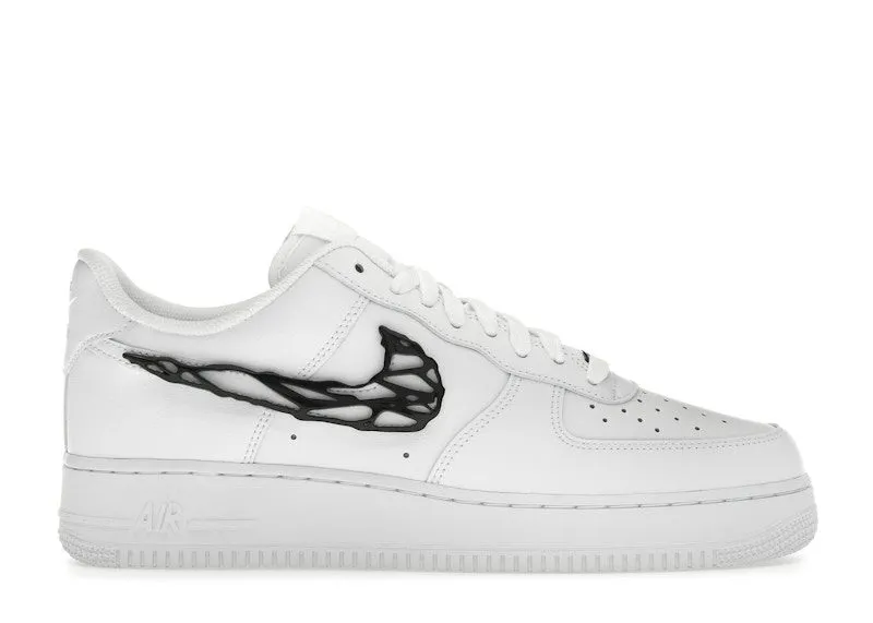 Nike Air Force 1 Low Liquid Metal Swoosh “White / Black” | IF1686-101