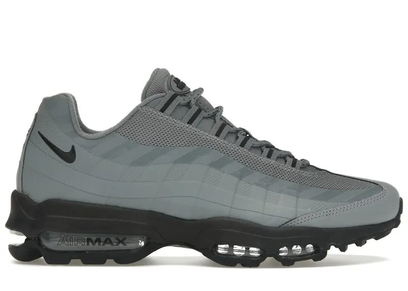 Nike Air Max 95 Ultra Caution Strip Black Chrome Grey | HV6064-001