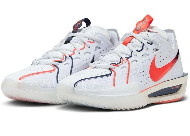 Nike Air Zoom GT Cut 3 EP CHBL Siren Red “White / Siren Red / Black” | IB8870-191