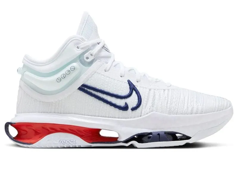Nike Air Zoom GT Jump 2 EP USA (White Outsole) “White / Midnight Navy / University Red” | DJ9432-100