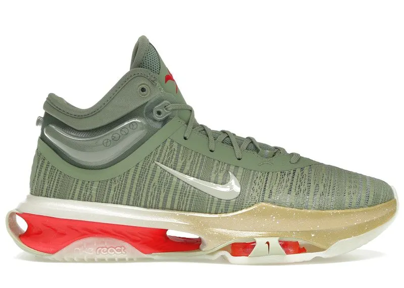 Nike Air Zoom GT Jump 2 Our Holiday “Oil Green / Sea Glass / Metallic Gold” | DJ9431-302
