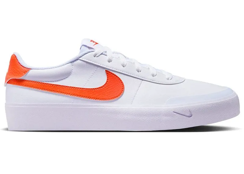 Nike Court Shot White Safety Orange | FQ8146-108