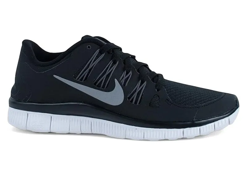Nike Free 5.0+ Black Dark Grey “Black / Metallic Silver / Dark Grey” | 580591-002