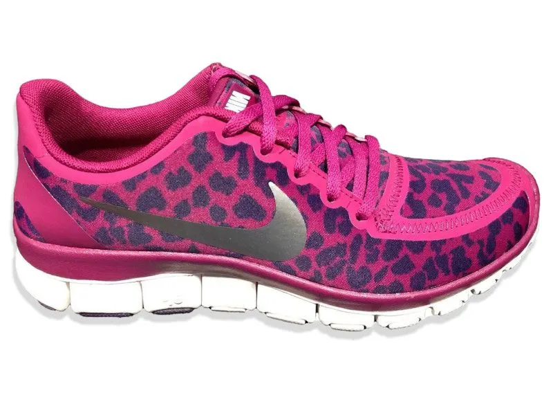 Nike Free 5.0 V4 Raspberry Red “Raspberry Red / Metallic Silver / Green Glow” | 511281-603
