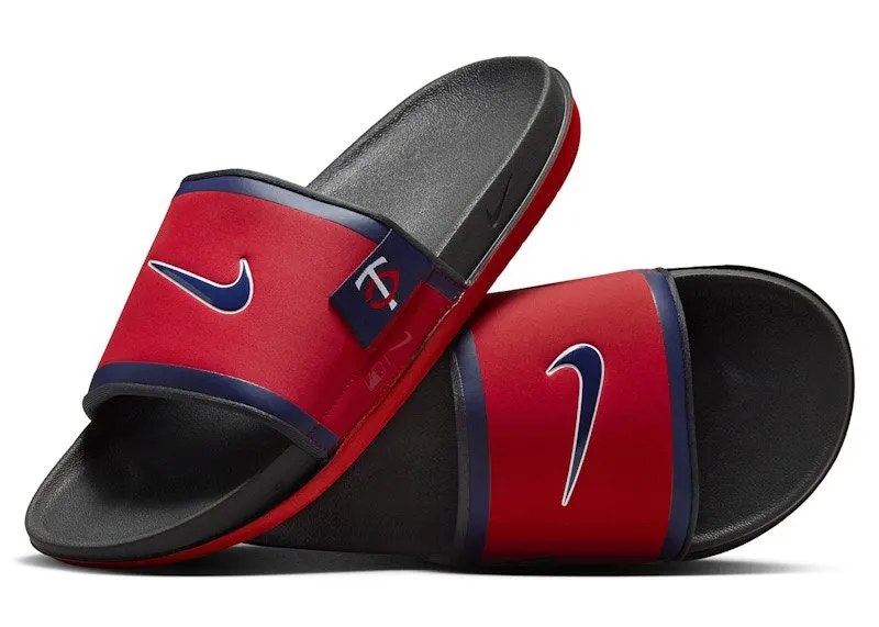 Nike Offcourt Slide Minnesota Twins “Sport Red / Dark Smoke Grey / Midnight Navy” | FN4480-600