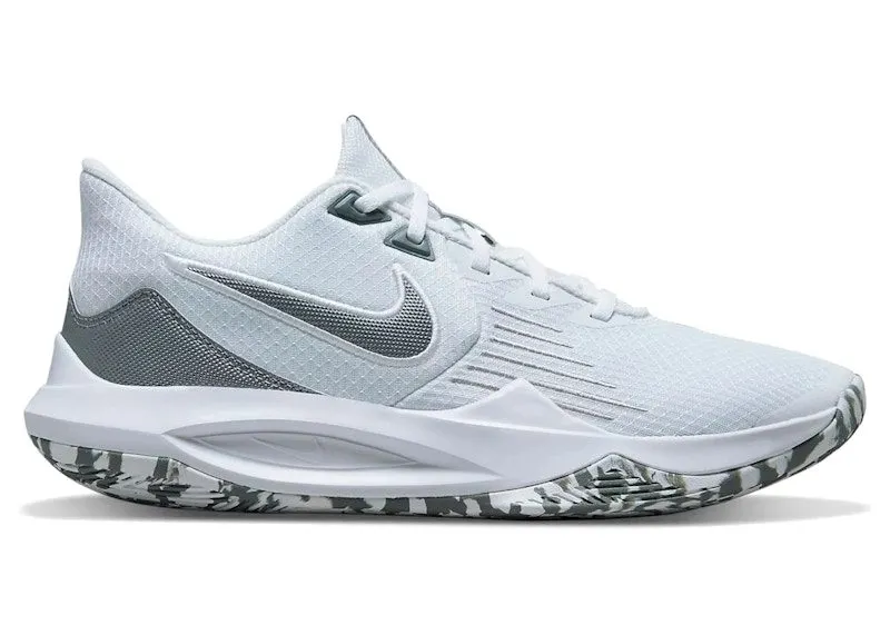 Nike Precision 5 White Wolf Grey Camo “White / Wolf Grey / Cool Grey” | CW3403-101