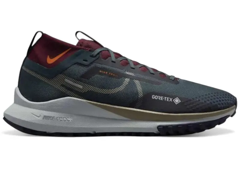 Nike React Pegasus Trail 4 Gore-Tex Deep Jungle Khaki Night Maroon | HM9728-300