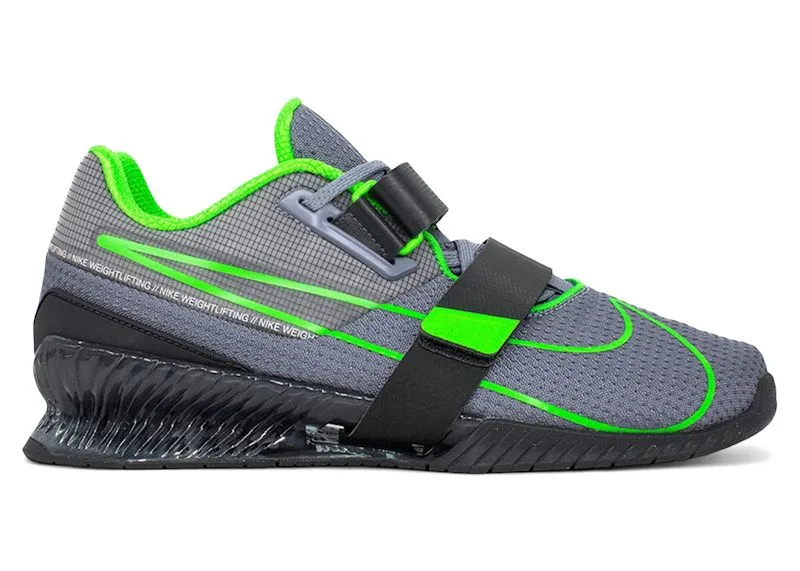 Nike Romaleos 4 Slate Green Strike “Ashen Slate / Green Strike / Anthracite” | CD3463-401