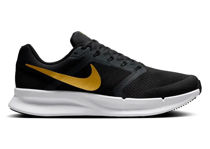 Nike Run Swift 3 Black Anthracite White Metallic Gold | DR2695-010
