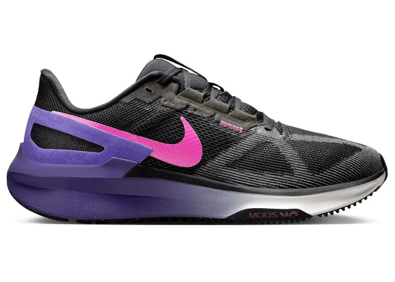 Nike Structure 25 Black Anthracite Field Purple Laser Fuchsia | DJ7883-010