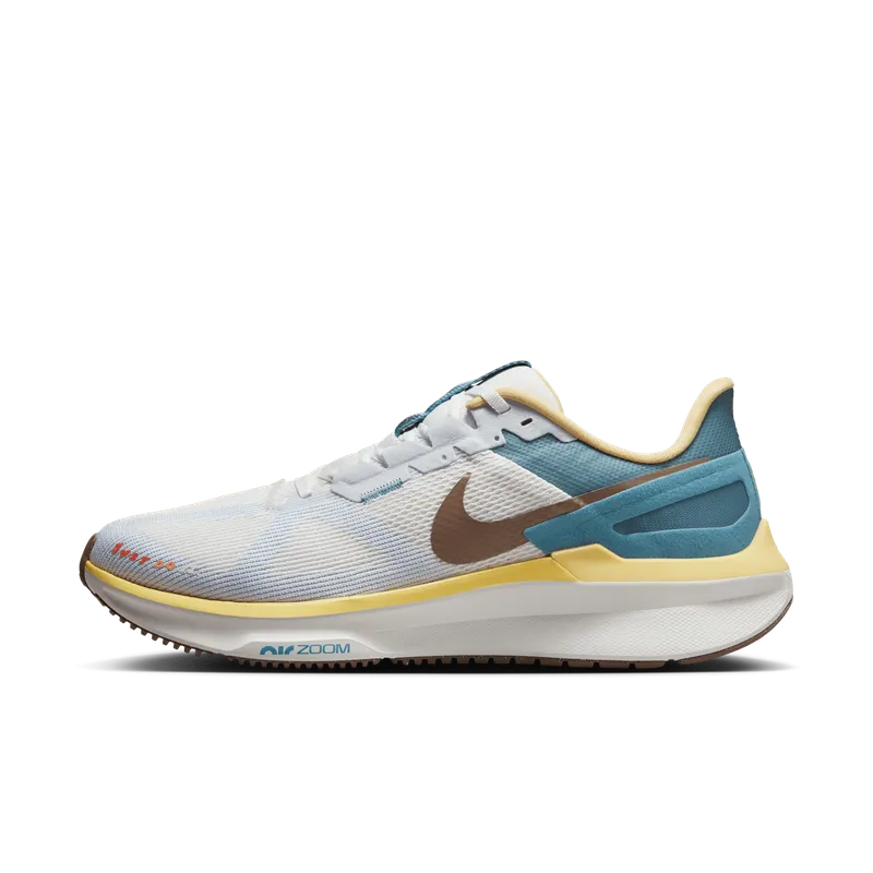 Nike Structure 25 Summit White Soft Yellow Mink Brown “Summit White / Summit White / Soft Yellow” | HV5976-121