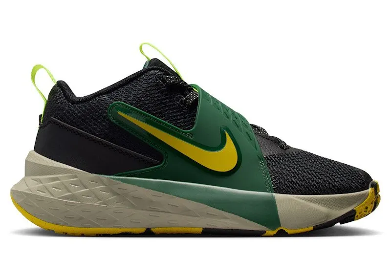 Nike Team Hustle D 12 Black Fir Light Army Bright Citron | HF6279-004