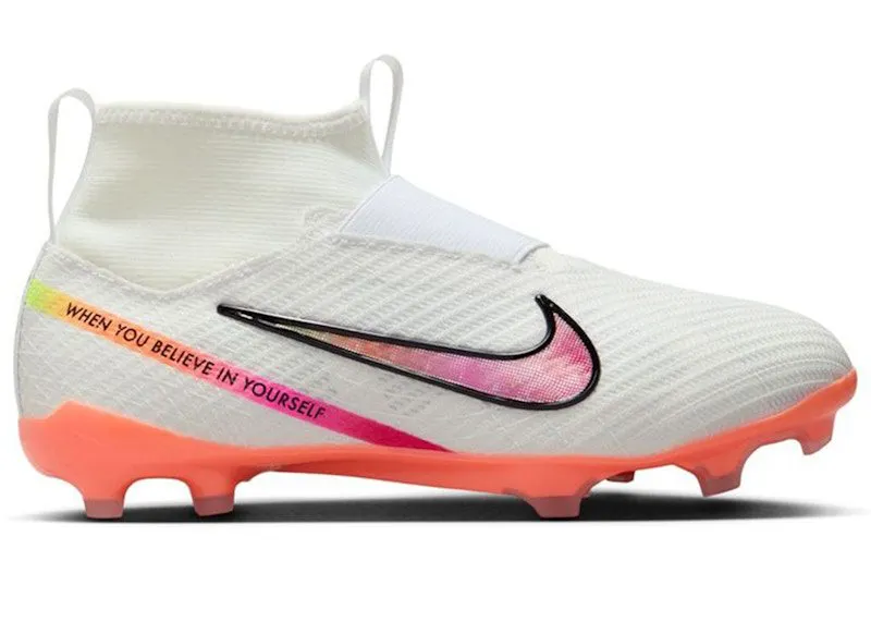 Nike Zoom Superfly 9 Pro FG Marcus Rashford Better Believe It “White / Black” | FD1172-100