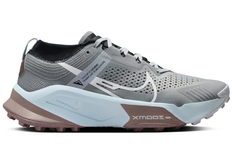 Nike ZoomX Zegama Light Smoke Grey Black Glacier Blue White | DH0625-005